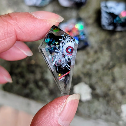 River of Lost Souls Alt Shaped Clear Tape Dice