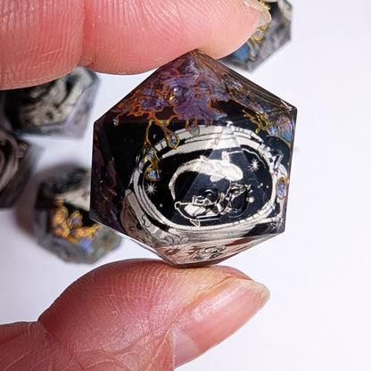 Celestial Oracle Koi Washi Tape Dice Set