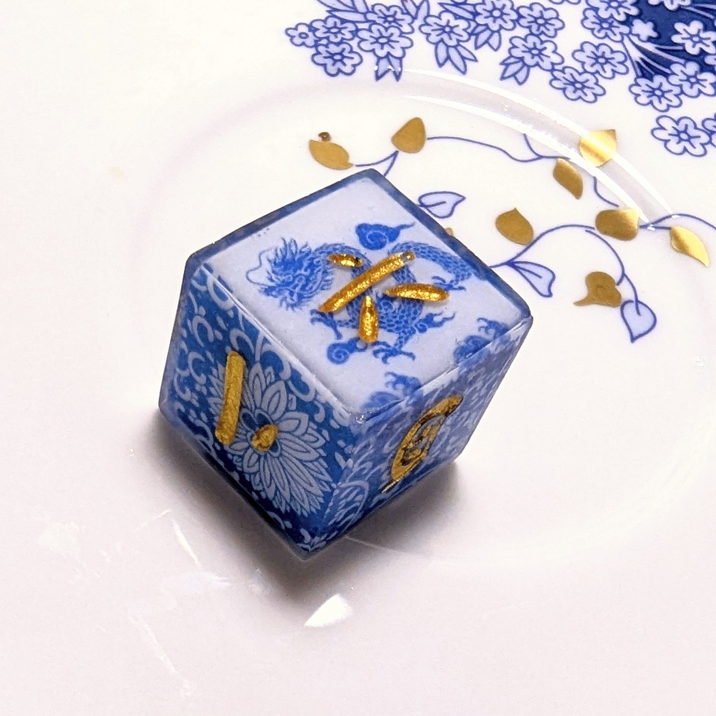 Kanji D6 in Qing Hua Big Dragon