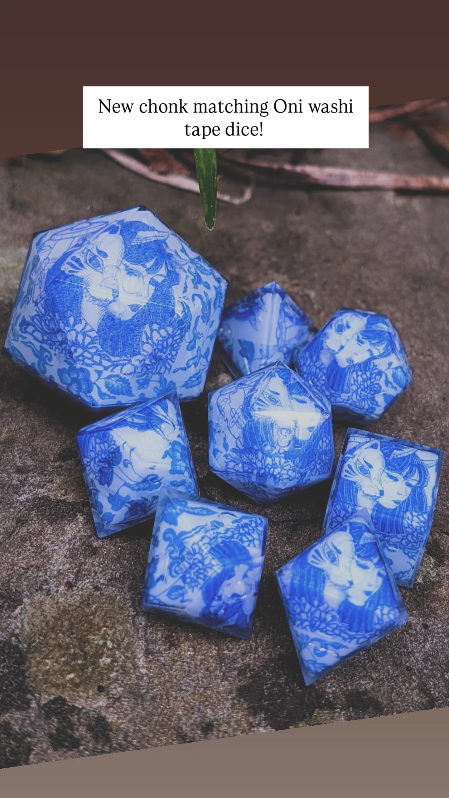 Oni Mask Qing Hua 35mm Chonk D20