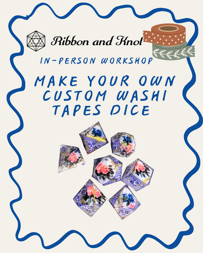 Make Your Own Custom Dice – In-Person Workshop