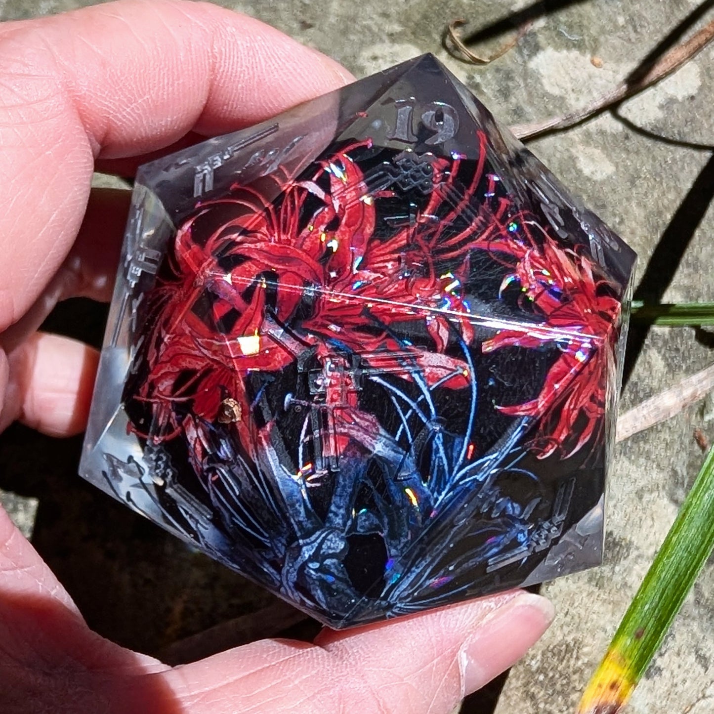 Minor Flawed Spiderlily Temple 55mm Diorama Kanji Chonk