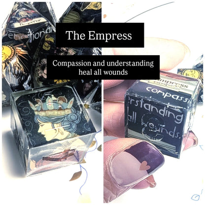 Tarot Card Self-Love Washi Tape Dice Set