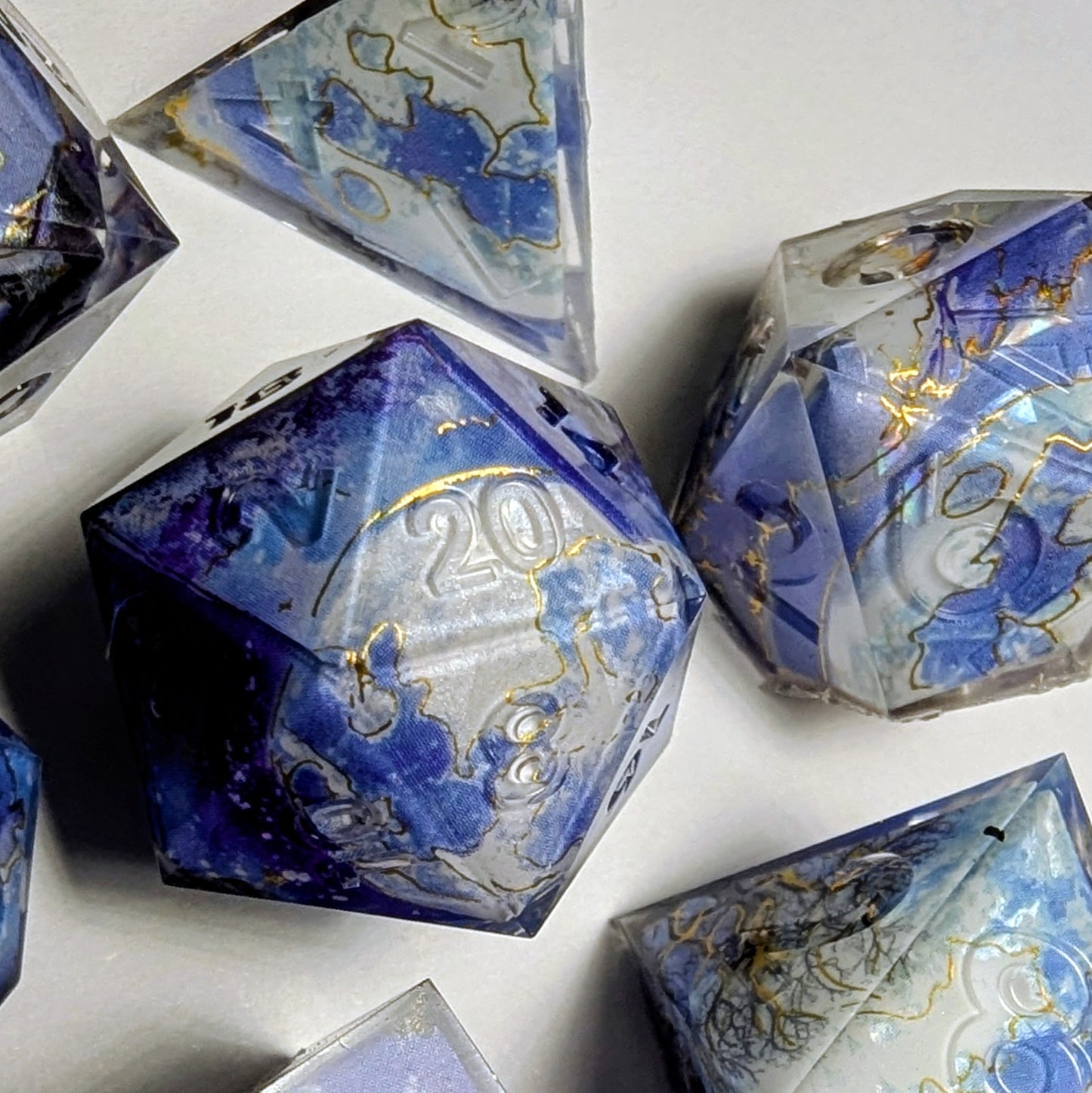 Lunar Winter Washi Tape Dice Set